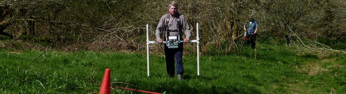 Devon Archaeological Society, led by Dr Eileen Wilkes of Bournemouth University, undertook trial geophysical survey.