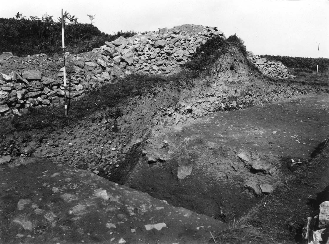 Hembury Fort 1930 cII F & G looking north west