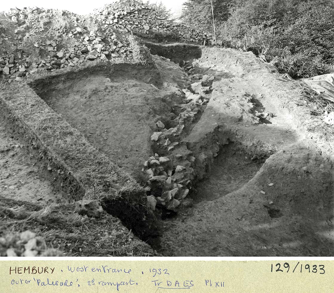 West Entrance, Hembury Fort 1932